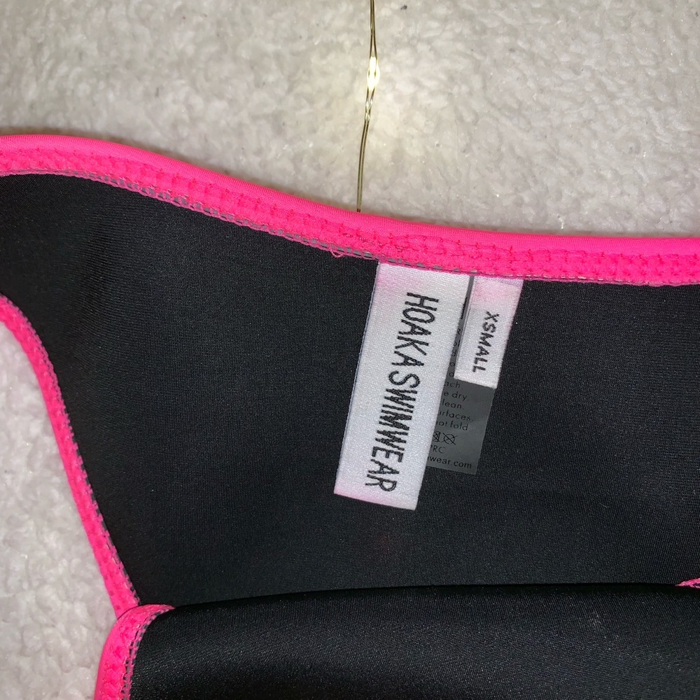 Neon Pink Hoaka Swimsuit - Picture 2 of 4